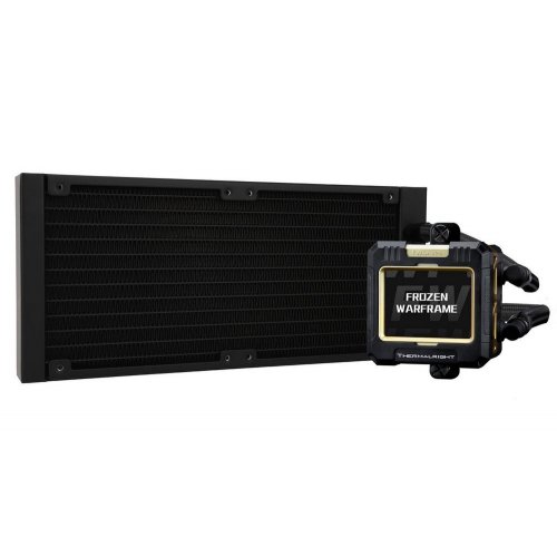 Готова СВО Thermalright Frozen Warframe 240 X Black купити з перевіркою сумісності: огляд, характеристики, ціна у Києві, Львові, Вінниці, Хмельницькому, Івано-Франківську, Україні | інтернет-магазин TELEMART.UA фото