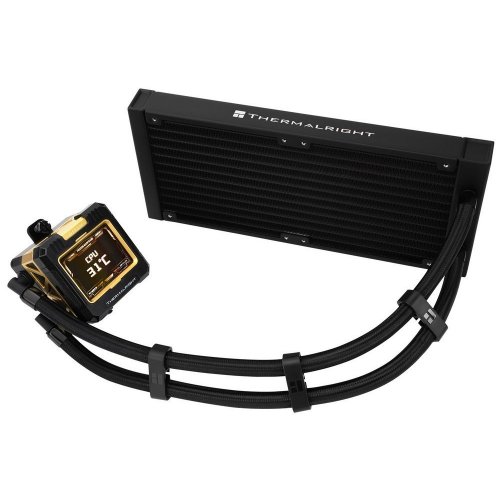 Готова СВО Thermalright Frozen Warframe 240 X Black купити з перевіркою сумісності: огляд, характеристики, ціна у Києві, Львові, Вінниці, Хмельницькому, Івано-Франківську, Україні | інтернет-магазин TELEMART.UA фото