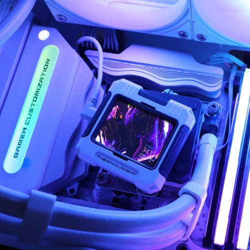 Купить Готовая СВО Thermalright Frozen Warframe 240 ARGB White с проверкой совместимости: обзор, характеристики, цена в Киеве, Днепре, Одессе, Харькове, Украине | интернет-магазин TELEMART.UA фото