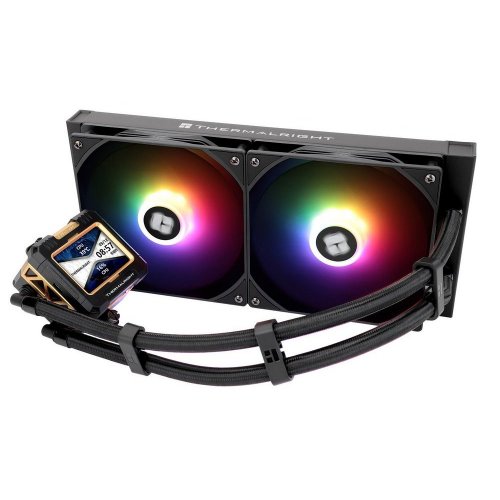 Купить Готовая СВО Thermalright Frozen Warframe 280 ARGB Black с проверкой совместимости: обзор, характеристики, цена в Киеве, Днепре, Одессе, Харькове, Украине | интернет-магазин TELEMART.UA фото