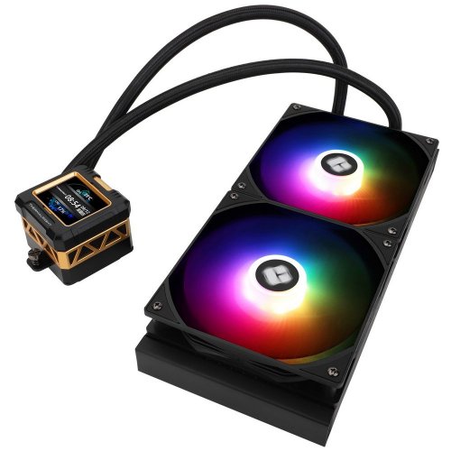 Купить Готовая СВО Thermalright Frozen Warframe 280 ARGB Black с проверкой совместимости: обзор, характеристики, цена в Киеве, Днепре, Одессе, Харькове, Украине | интернет-магазин TELEMART.UA фото