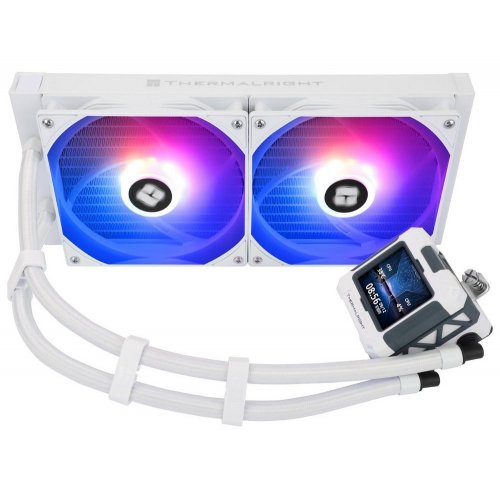 Готова СВО Thermalright Frozen Warframe 280 ARGB White купити з перевіркою сумісності: огляд, характеристики, ціна у Києві, Львові, Вінниці, Хмельницькому, Івано-Франківську, Україні | інтернет-магазин TELEMART.UA фото
