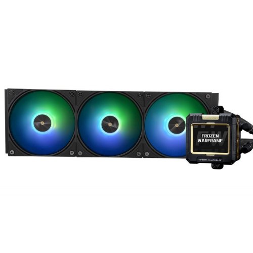 Купить Готовая СВО Thermalright Frozen Warframe 360 ARGB Black с проверкой совместимости: обзор, характеристики, цена в Киеве, Днепре, Одессе, Харькове, Украине | интернет-магазин TELEMART.UA фото