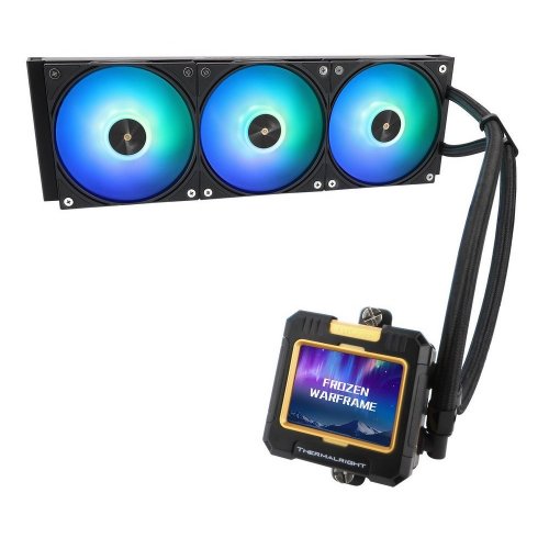 Купить Готовая СВО Thermalright Frozen Warframe 360 ARGB Black с проверкой совместимости: обзор, характеристики, цена в Киеве, Днепре, Одессе, Харькове, Украине | интернет-магазин TELEMART.UA фото