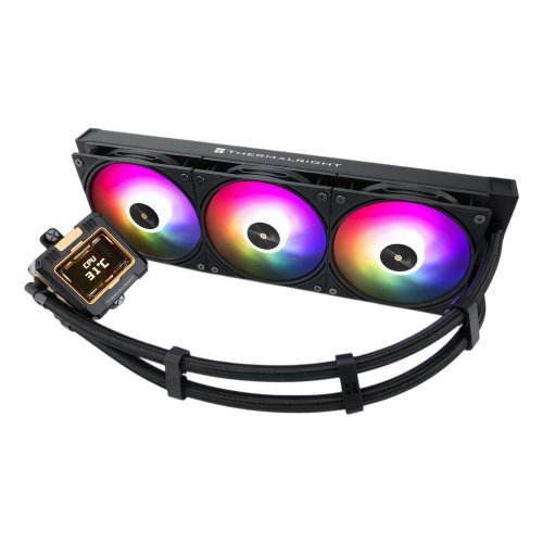 Купить Готовая СВО Thermalright Frozen Warframe 360 ARGB Black с проверкой совместимости: обзор, характеристики, цена в Киеве, Днепре, Одессе, Харькове, Украине | интернет-магазин TELEMART.UA фото