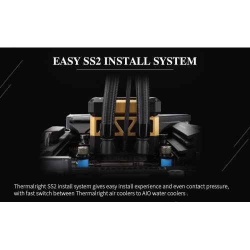 Купить Готовая СВО Thermalright Frozen Warframe 360 ARGB Black с проверкой совместимости: обзор, характеристики, цена в Киеве, Днепре, Одессе, Харькове, Украине | интернет-магазин TELEMART.UA фото