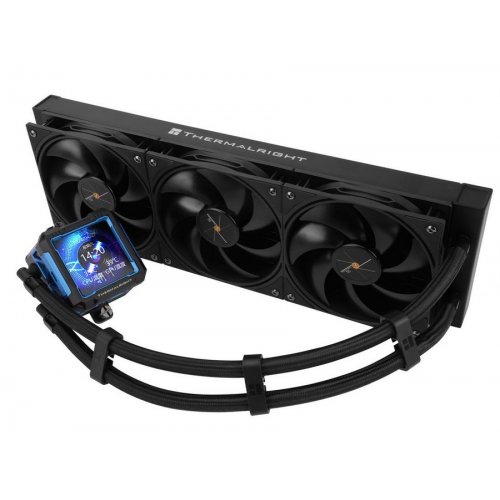 Готова СВО Thermalright Frozen Warframe Pro 360 Black купити з перевіркою сумісності: огляд, характеристики, ціна у Києві, Львові, Вінниці, Хмельницькому, Івано-Франківську, Україні | інтернет-магазин TELEMART.UA фото