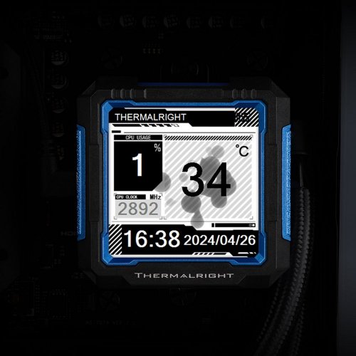 Готова СВО Thermalright Frozen Warframe Pro 360 Black купити з перевіркою сумісності: огляд, характеристики, ціна у Києві, Львові, Вінниці, Хмельницькому, Івано-Франківську, Україні | інтернет-магазин TELEMART.UA фото