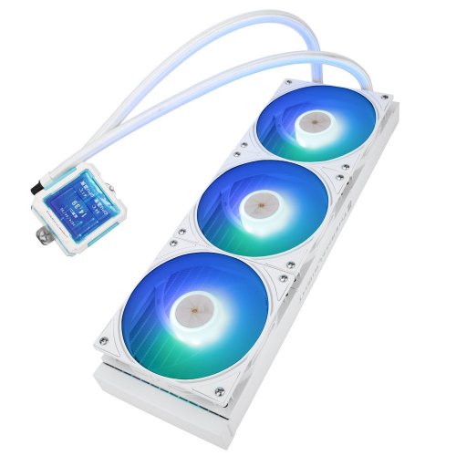 Готова СВО Thermalright Frozen Warframe Pro 360 ARGB White купити з перевіркою сумісності: огляд, характеристики, ціна у Києві, Львові, Вінниці, Хмельницькому, Івано-Франківську, Україні | інтернет-магазин TELEMART.UA фото