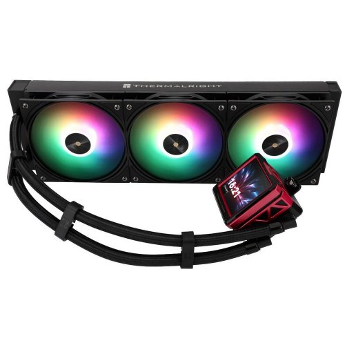 Готова СВО Thermalright Frozen Warframe 360 Ultra ARGB Black купити з перевіркою сумісності: огляд, характеристики, ціна у Києві, Львові, Вінниці, Хмельницькому, Івано-Франківську, Україні | інтернет-магазин TELEMART.UA фото
