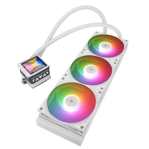 Купить Готовая СВО Thermalright Frozen Warframe 360 Ultra ARGB White с проверкой совместимости: обзор, характеристики, цена в Киеве, Днепре, Одессе, Харькове, Украине | интернет-магазин TELEMART.UA фото