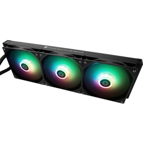 Готова СВО Thermalright Frozen Warframe 420 ARGB Black купити з перевіркою сумісності: огляд, характеристики, ціна у Києві, Львові, Вінниці, Хмельницькому, Івано-Франківську, Україні | інтернет-магазин TELEMART.UA фото