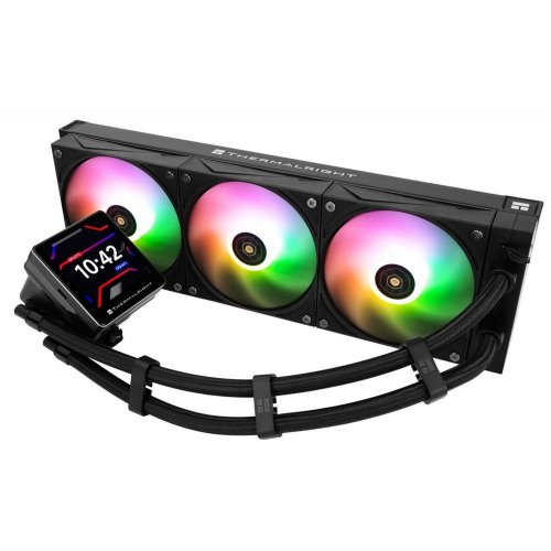 Готова СВО Thermalright Grand Vision 360 ARGB Black купити з перевіркою сумісності: огляд, характеристики, ціна у Києві, Львові, Вінниці, Хмельницькому, Івано-Франківську, Україні | інтернет-магазин TELEMART.UA фото