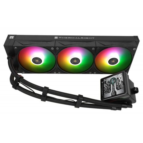 Готова СВО Thermalright Grand Vision 360 ARGB Black купити з перевіркою сумісності: огляд, характеристики, ціна у Києві, Львові, Вінниці, Хмельницькому, Івано-Франківську, Україні | інтернет-магазин TELEMART.UA фото
