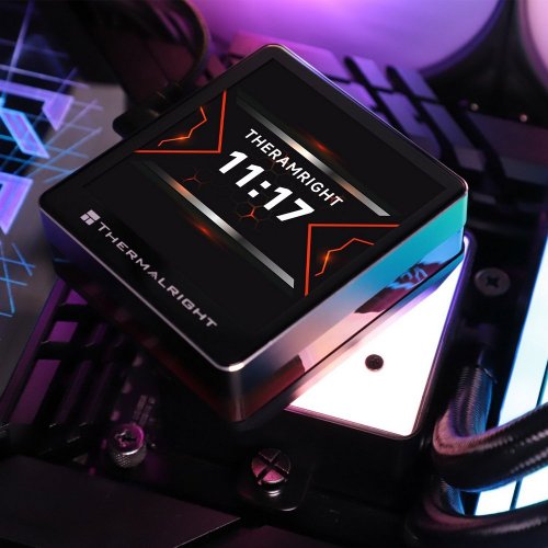 Готова СВО Thermalright Grand Vision 360 ARGB Black купити з перевіркою сумісності: огляд, характеристики, ціна у Києві, Львові, Вінниці, Хмельницькому, Івано-Франківську, Україні | інтернет-магазин TELEMART.UA фото