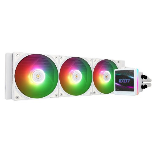 Готова СВО Thermalright Grand Vision 360 ARGB White купити з перевіркою сумісності: огляд, характеристики, ціна у Києві, Львові, Вінниці, Хмельницькому, Івано-Франківську, Україні | інтернет-магазин TELEMART.UA фото