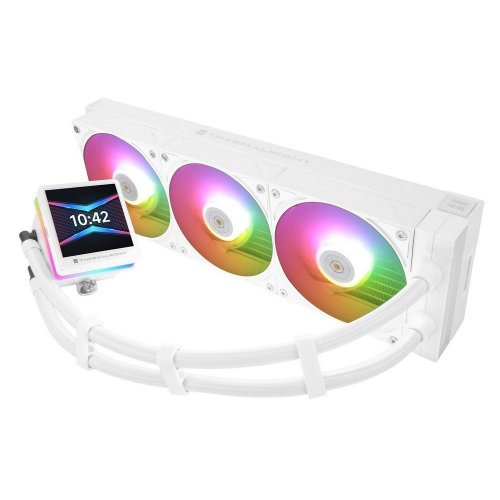 Готова СВО Thermalright Grand Vision 360 ARGB White купити з перевіркою сумісності: огляд, характеристики, ціна у Києві, Львові, Вінниці, Хмельницькому, Івано-Франківську, Україні | інтернет-магазин TELEMART.UA фото