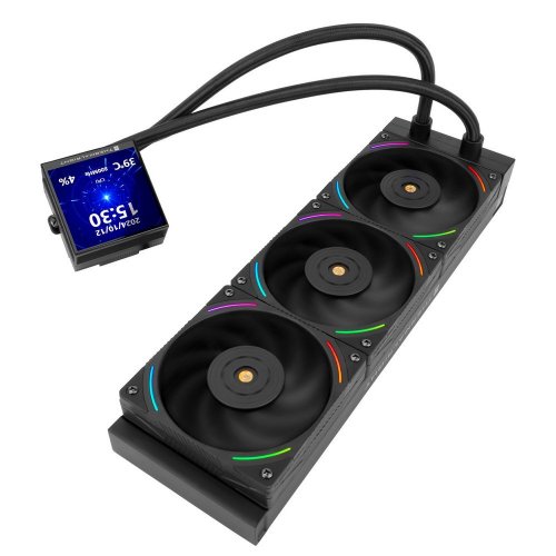 Купить Готовая СВО Thermalright Hyper Vision 360 ARGB Black с проверкой совместимости: обзор, характеристики, цена в Киеве, Днепре, Одессе, Харькове, Украине | интернет-магазин TELEMART.UA фото
