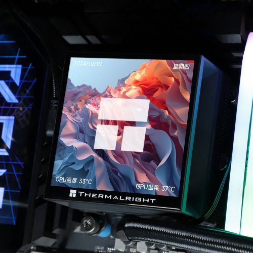 Купить Готовая СВО Thermalright Hyper Vision 360 ARGB Black с проверкой совместимости: обзор, характеристики, цена в Киеве, Днепре, Одессе, Харькове, Украине | интернет-магазин TELEMART.UA фото