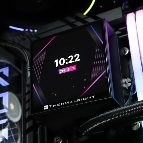 Купить Готовая СВО Thermalright Hyper Vision 360 ARGB Black с проверкой совместимости: обзор, характеристики, цена в Киеве, Днепре, Одессе, Харькове, Украине | интернет-магазин TELEMART.UA фото