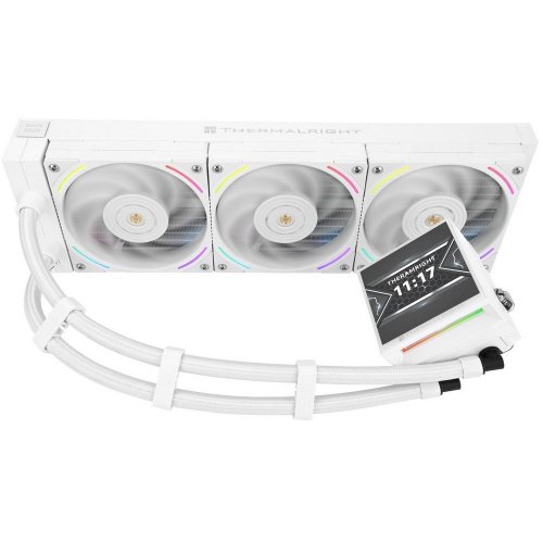 Купить Готовая СВО Thermalright Hyper Vision 360 ARGB White с проверкой совместимости: обзор, характеристики, цена в Киеве, Днепре, Одессе, Харькове, Украине | интернет-магазин TELEMART.UA фото