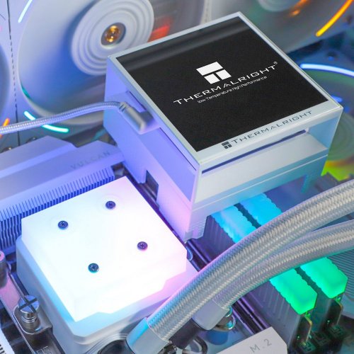 Купить Готовая СВО Thermalright Hyper Vision 360 ARGB White с проверкой совместимости: обзор, характеристики, цена в Киеве, Днепре, Одессе, Харькове, Украине | интернет-магазин TELEMART.UA фото