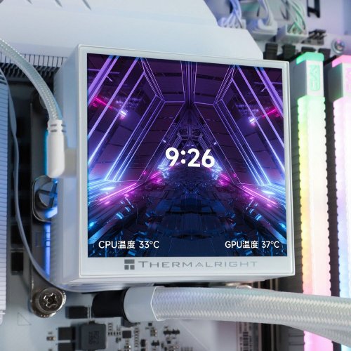 Купить Готовая СВО Thermalright Hyper Vision 360 ARGB White с проверкой совместимости: обзор, характеристики, цена в Киеве, Днепре, Одессе, Харькове, Украине | интернет-магазин TELEMART.UA фото