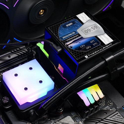 Купить Готовая СВО Thermalright Hyper Vision 360 UB ARGB Black с проверкой совместимости: обзор, характеристики, цена в Киеве, Днепре, Одессе, Харькове, Украине | интернет-магазин TELEMART.UA фото
