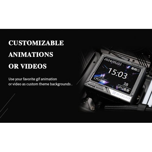 Готова СВО Thermalright Mjolnir Vision 360 ARGB Black купити з перевіркою сумісності: огляд, характеристики, ціна у Києві, Львові, Вінниці, Хмельницькому, Івано-Франківську, Україні | інтернет-магазин TELEMART.UA фото