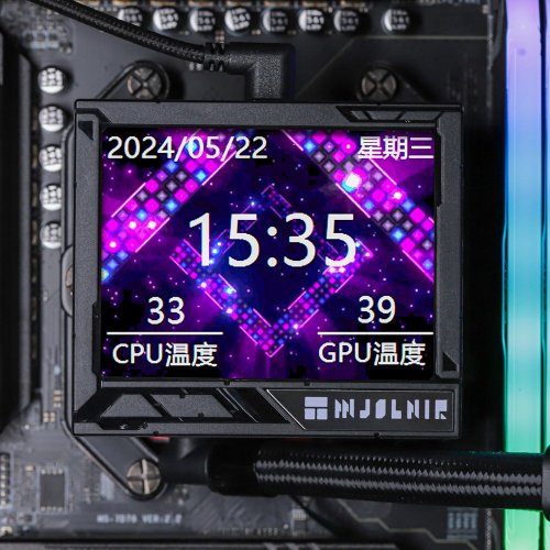 Готова СВО Thermalright Mjolnir Vision 360 ARGB Black купити з перевіркою сумісності: огляд, характеристики, ціна у Києві, Львові, Вінниці, Хмельницькому, Івано-Франківську, Україні | інтернет-магазин TELEMART.UA фото