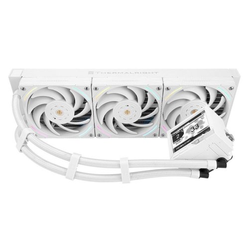 Готова СВО Thermalright Mjolnir Vision 360 ARGB White купити з перевіркою сумісності: огляд, характеристики, ціна у Києві, Львові, Вінниці, Хмельницькому, Івано-Франківську, Україні | інтернет-магазин TELEMART.UA фото