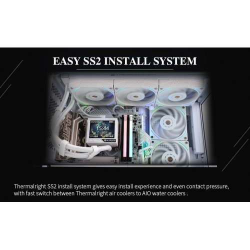 Готова СВО Thermalright Mjolnir Vision 360 ARGB White купити з перевіркою сумісності: огляд, характеристики, ціна у Києві, Львові, Вінниці, Хмельницькому, Івано-Франківську, Україні | інтернет-магазин TELEMART.UA фото