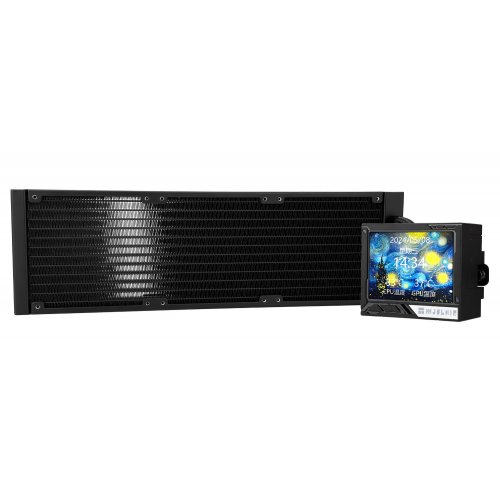 Готова СВО Thermalright Mjolnir Vision 360 X Black купити з перевіркою сумісності: огляд, характеристики, ціна у Києві, Львові, Вінниці, Хмельницькому, Івано-Франківську, Україні | інтернет-магазин TELEMART.UA фото