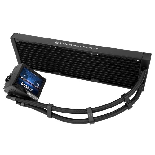 Готова СВО Thermalright Mjolnir Vision 360 X Black купити з перевіркою сумісності: огляд, характеристики, ціна у Києві, Львові, Вінниці, Хмельницькому, Івано-Франківську, Україні | інтернет-магазин TELEMART.UA фото