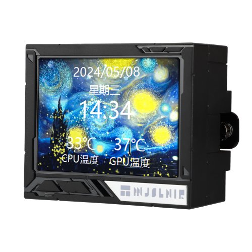 Готова СВО Thermalright Mjolnir Vision 360 X Black купити з перевіркою сумісності: огляд, характеристики, ціна у Києві, Львові, Вінниці, Хмельницькому, Івано-Франківську, Україні | інтернет-магазин TELEMART.UA фото