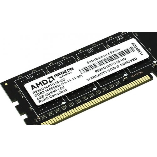 Продати ОЗП AMD SODIMM DDR3 4GB 1600MHz (R534G1601S1SL-UO) за Trade-In у інтернет-магазині Телемарт - Київ, Дніпро, Україна фото