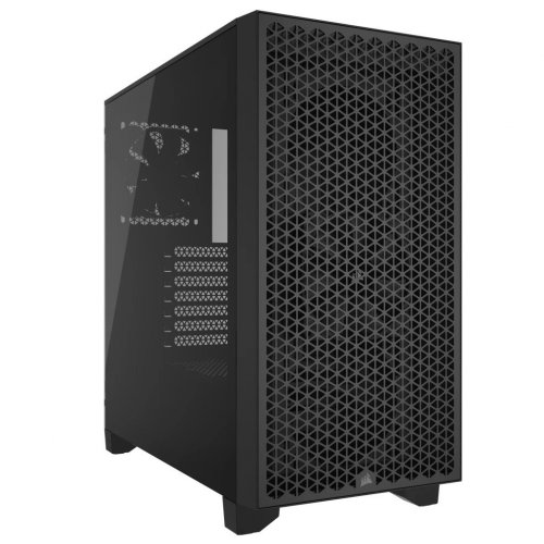 Корпус Corsair 3000D AIRFLOW Tempered Glass без БЖ (CC-9011251-WW) Black (Відновлено продавцем, 761987) купити з перевіркою сумісності: огляд, характеристики, ціна у Києві, Львові, Вінниці, Хмельницькому, Івано-Франківську, Україні | інтернет-магазин TELEMART.UA фото