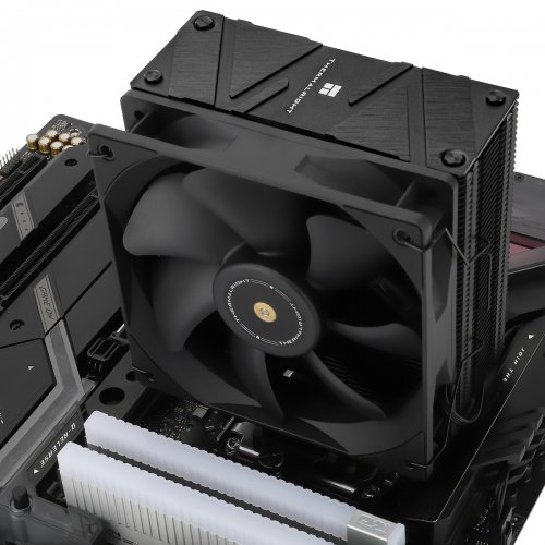 Кулер Thermalright Assassin Spirit 120 Evo Dark купити з перевіркою сумісності: огляд, характеристики, ціна у Києві, Львові, Вінниці, Хмельницькому, Івано-Франківську, Україні | інтернет-магазин TELEMART.UA фото