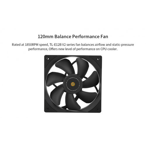 Кулер Thermalright Assassin Spirit 120 Evo Dark купити з перевіркою сумісності: огляд, характеристики, ціна у Києві, Львові, Вінниці, Хмельницькому, Івано-Франківську, Україні | інтернет-магазин TELEMART.UA фото