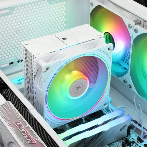 Купить Кулер Thermalright Assassin Spirit 120 Evo ARGB White с проверкой совместимости: обзор, характеристики, цена в Киеве, Днепре, Одессе, Харькове, Украине | интернет-магазин TELEMART.UA фото