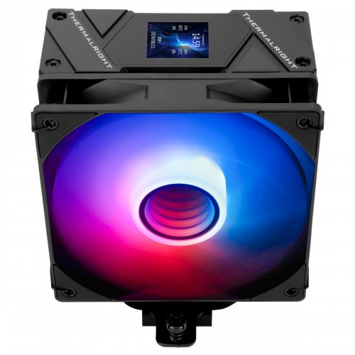Кулер Thermalright Assassin Spirit 120 Vision ARGB Black купити з перевіркою сумісності: огляд, характеристики, ціна у Києві, Львові, Вінниці, Хмельницькому, Івано-Франківську, Україні | інтернет-магазин TELEMART.UA фото