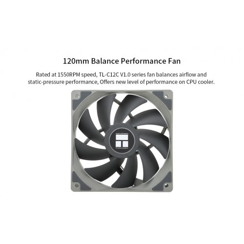 Кулер Thermalright Assassin King 120 SE купити з перевіркою сумісності: огляд, характеристики, ціна у Києві, Львові, Вінниці, Хмельницькому, Івано-Франківську, Україні | інтернет-магазин TELEMART.UA фото