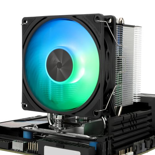 Кулер Thermalright Assassin X 90 SE ARGB купити з перевіркою сумісності: огляд, характеристики, ціна у Києві, Львові, Вінниці, Хмельницькому, Івано-Франківську, Україні | інтернет-магазин TELEMART.UA фото