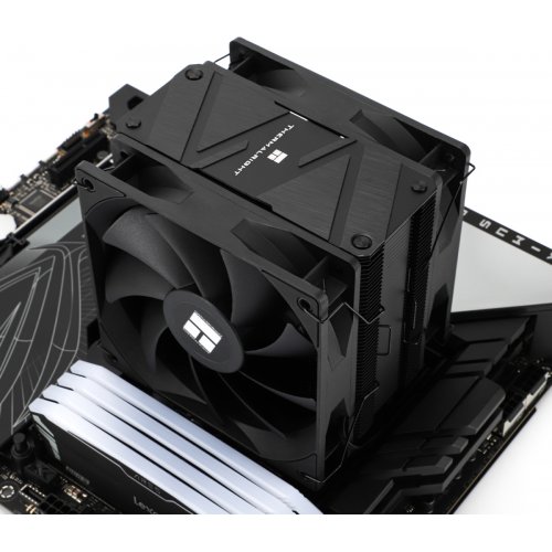 Кулер Thermalright Burst Assassin 120 Evo Dark купити з перевіркою сумісності: огляд, характеристики, ціна у Києві, Львові, Вінниці, Хмельницькому, Івано-Франківську, Україні | інтернет-магазин TELEMART.UA фото