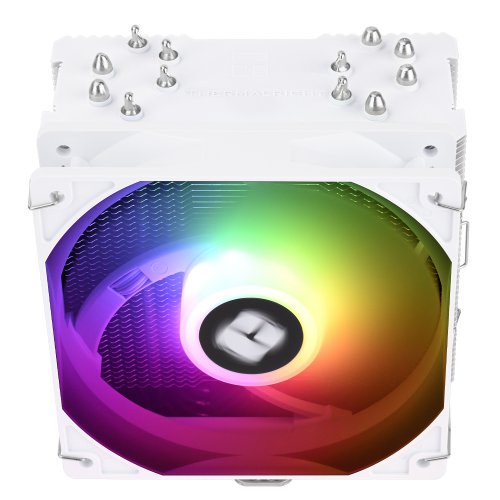 Кулер Thermalright Burst Assassin 120 SE ARGB White купити в Україні: Київ, Львів, Хмельницький, Тернопіль, Івано-Франківськ | Перевірка сумісності, низька ціна, відгуки, характеристики від TELEMART фото