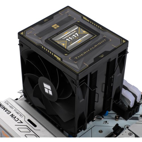 Кулер Thermalright Burst Assassin 120 Vision Black купити з перевіркою сумісності: огляд, характеристики, ціна у Києві, Львові, Вінниці, Хмельницькому, Івано-Франківську, Україні | інтернет-магазин TELEMART.UA фото