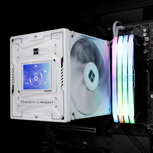 Кулер Thermalright Burst Assassin 120 Vision White купити з перевіркою сумісності: огляд, характеристики, ціна у Києві, Львові, Вінниці, Хмельницькому, Івано-Франківську, Україні | інтернет-магазин TELEMART.UA фото