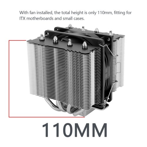 Кулер Thermalright Peerless Assassin 90 SE купити з перевіркою сумісності: огляд, характеристики, ціна у Києві, Львові, Вінниці, Хмельницькому, Івано-Франківську, Україні | інтернет-магазин TELEMART.UA фото