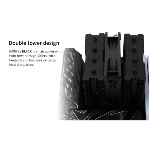 Кулер Thermalright Peerless Assassin 90 SE Black купити з перевіркою сумісності: огляд, характеристики, ціна у Києві, Львові, Вінниці, Хмельницькому, Івано-Франківську, Україні | інтернет-магазин TELEMART.UA фото
