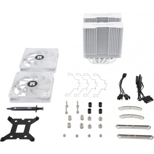Кулер Thermalright Peerless Assassin 120 ARGB White купити з перевіркою сумісності: огляд, характеристики, ціна у Києві, Львові, Вінниці, Хмельницькому, Івано-Франківську, Україні | інтернет-магазин TELEMART.UA фото